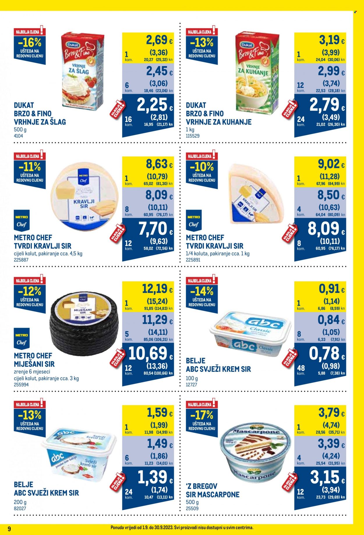 Metro katalog - 01.09.2023. - 30.09.2023. Stranica 9