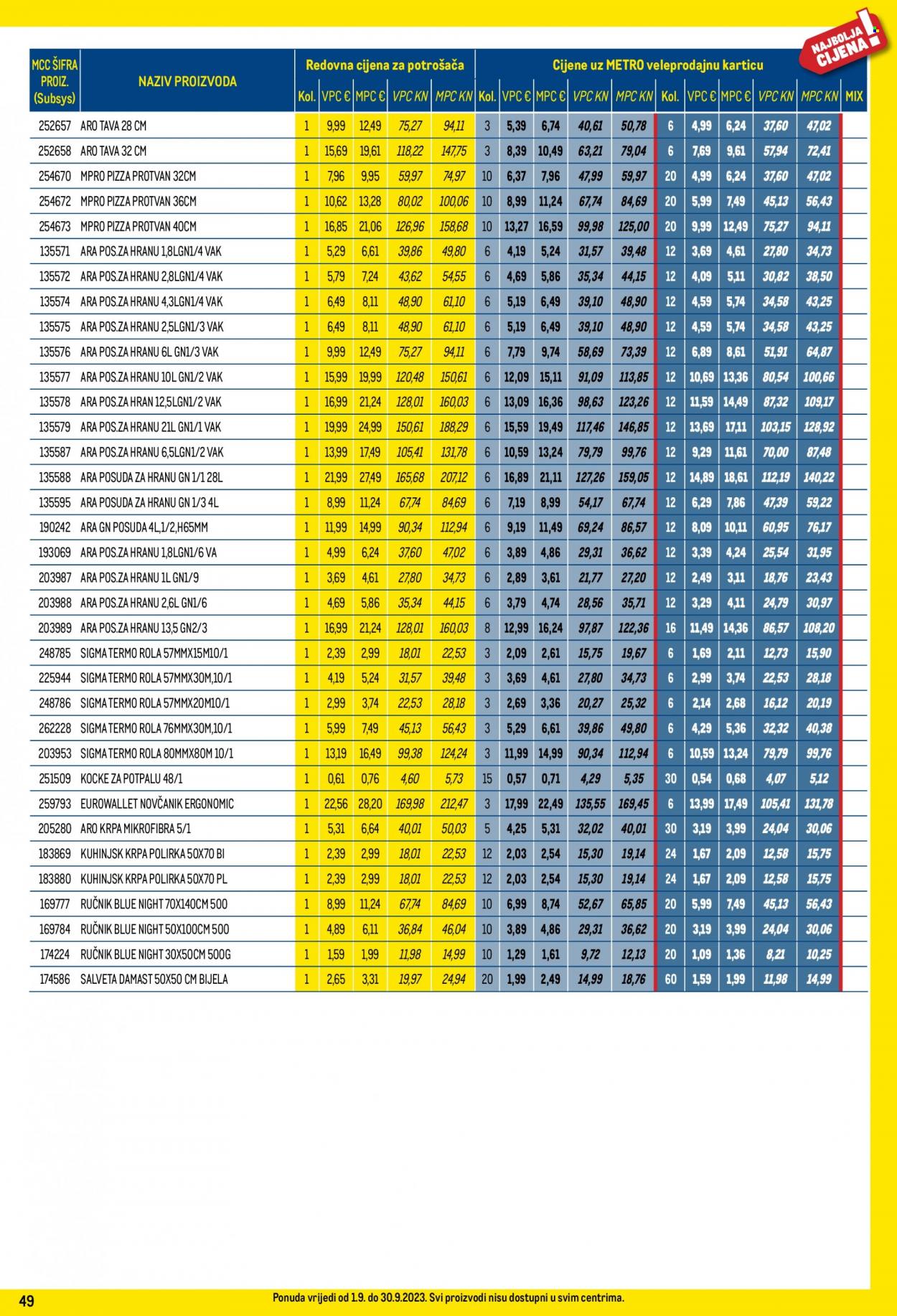 Metro katalog - 01.09.2023. - 30.09.2023. Stranica 49