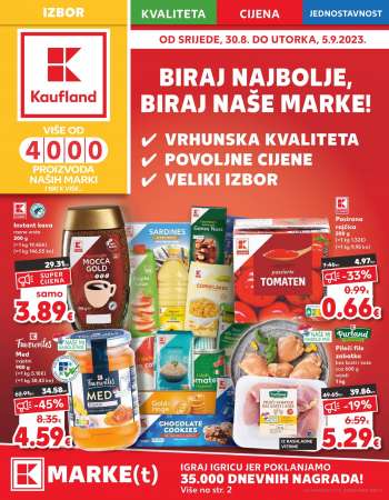 Kaufland katalog - 30.08.2023. - 05.09.2023.