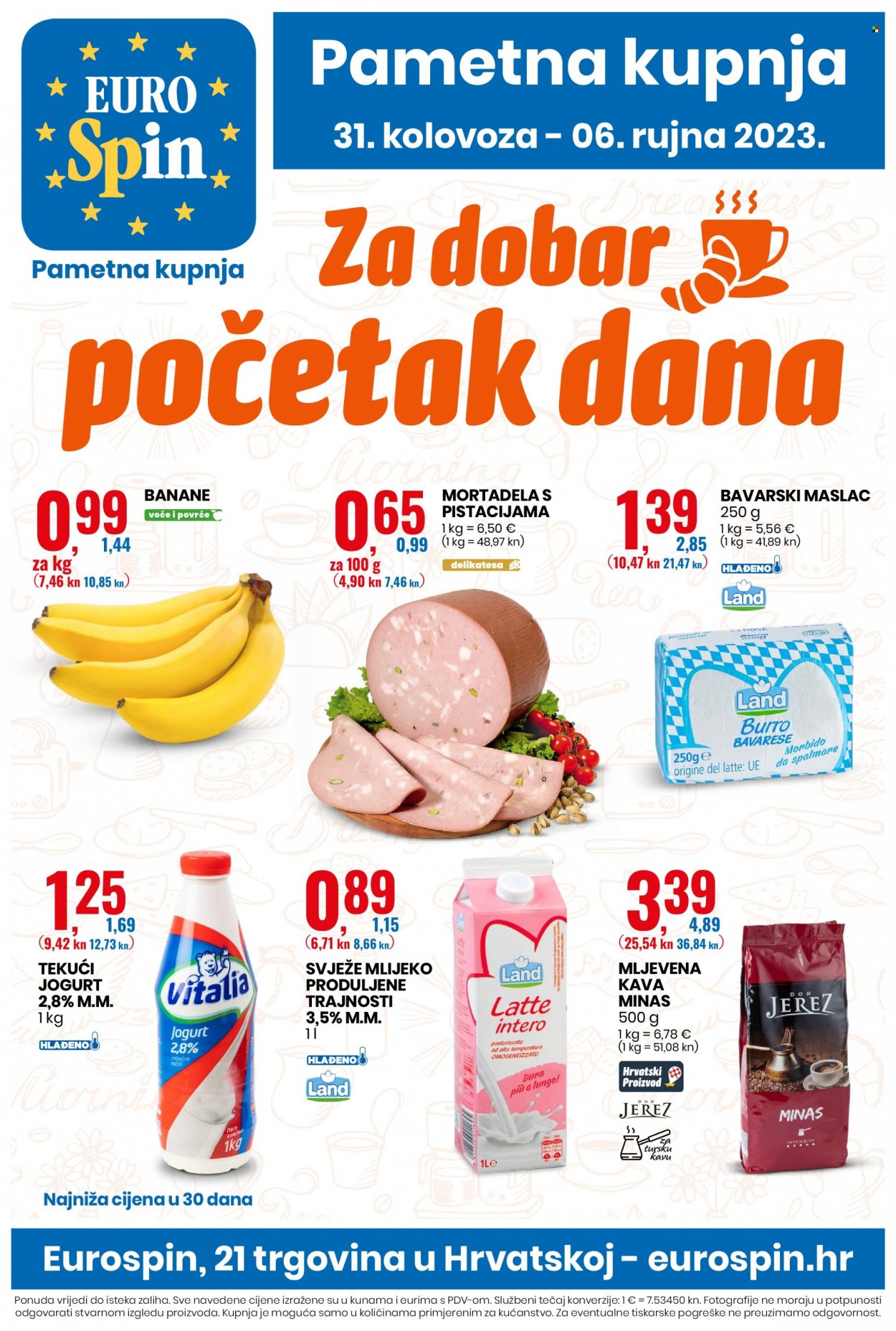 Eurospin katalog - 31.08.2023. - 06.09.2023. Stranica 1