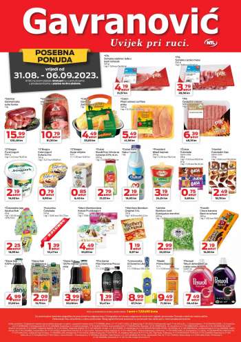 Gavranović katalog - 31.08.2023. - 06.09.2023.