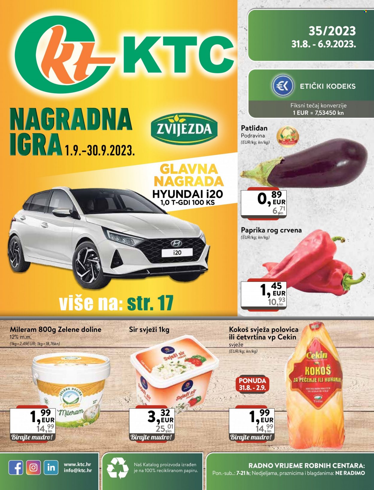 KTC katalog - 31.08.2023. - 06.09.2023. Stranica 1