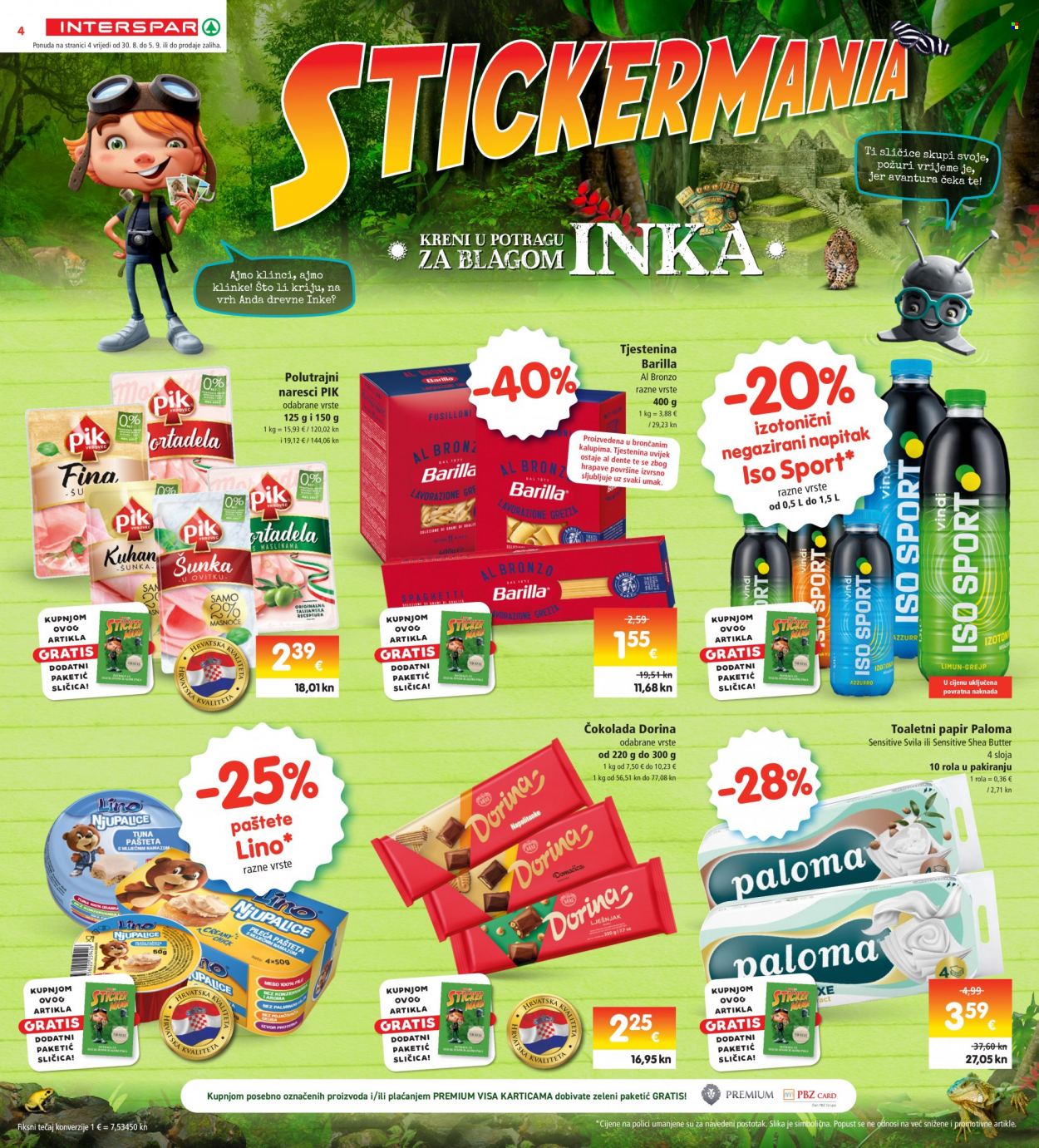 INTERSPAR katalog - 30.08.2023. - 05.09.2023. Stranica 4