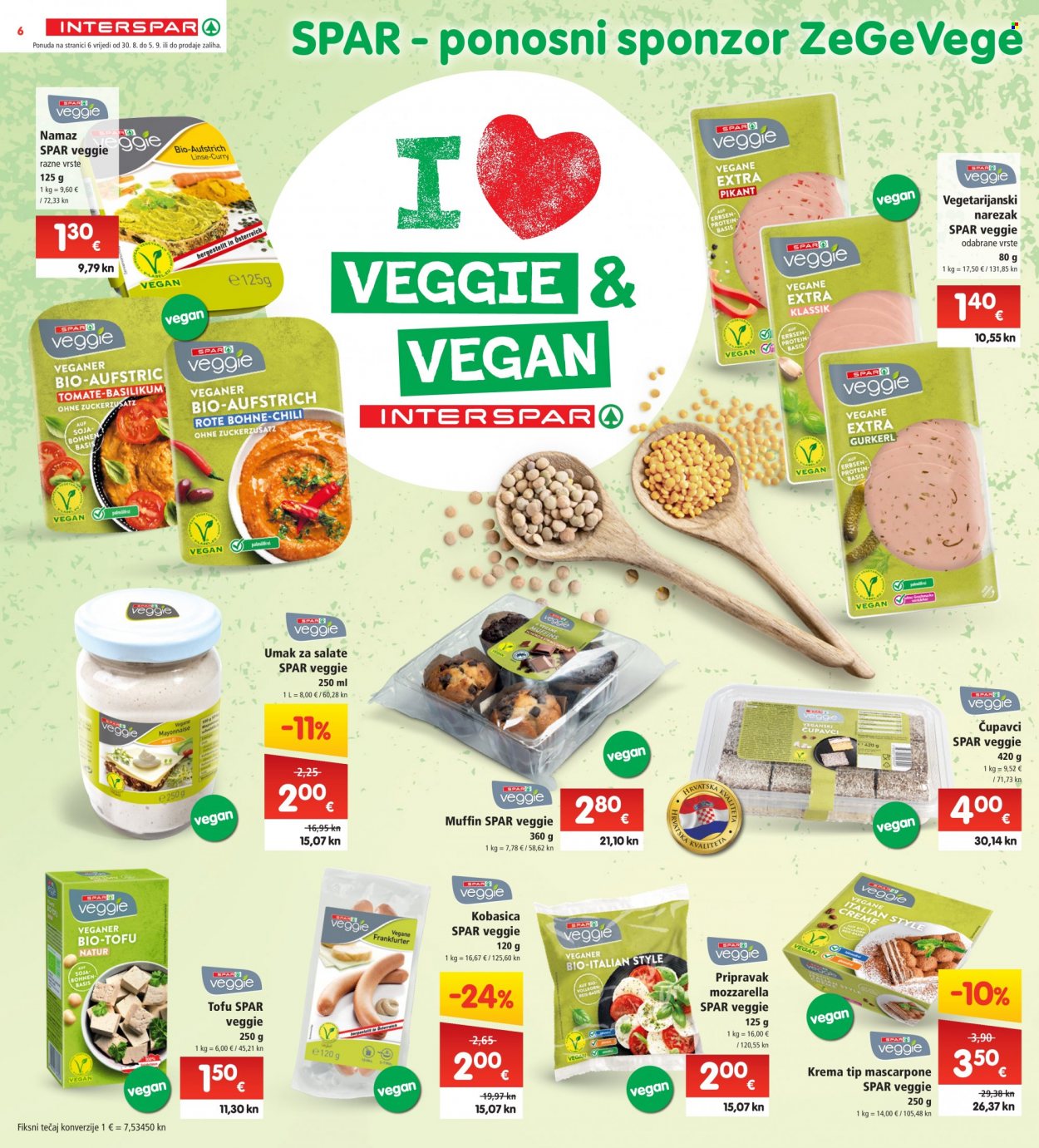 INTERSPAR katalog - 30.08.2023. - 05.09.2023. Stranica 6