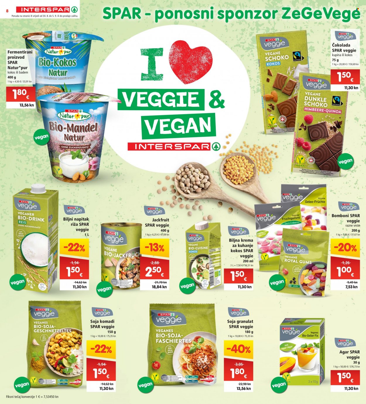 INTERSPAR katalog - 30.08.2023. - 05.09.2023. Stranica 8