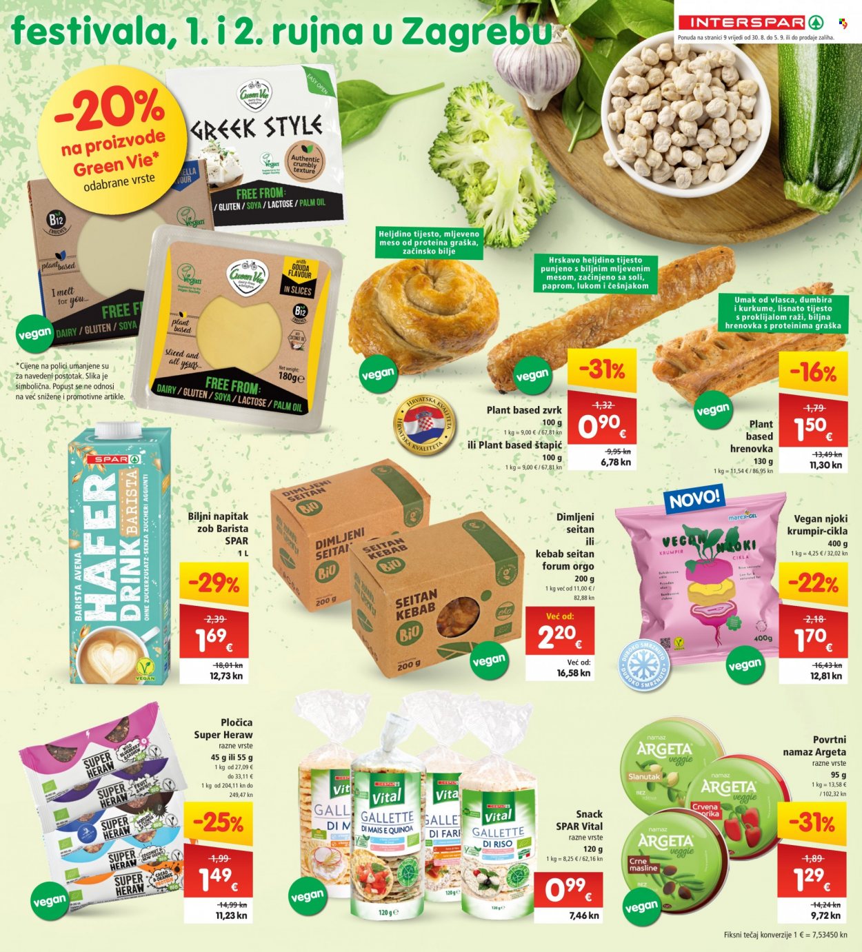 INTERSPAR katalog - 30.08.2023. - 05.09.2023. Stranica 9