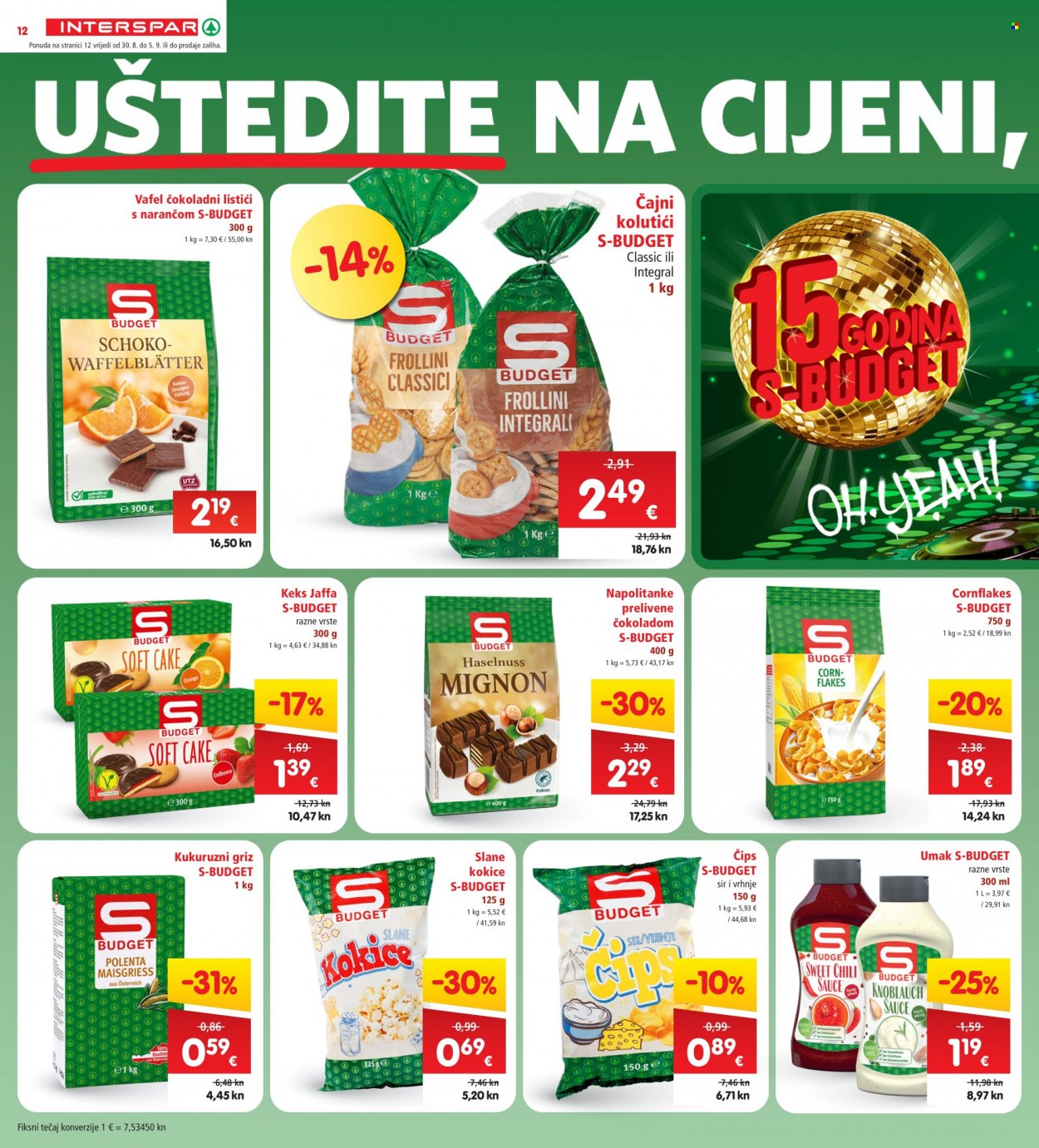 INTERSPAR katalog - 30.08.2023. - 05.09.2023. Stranica 12