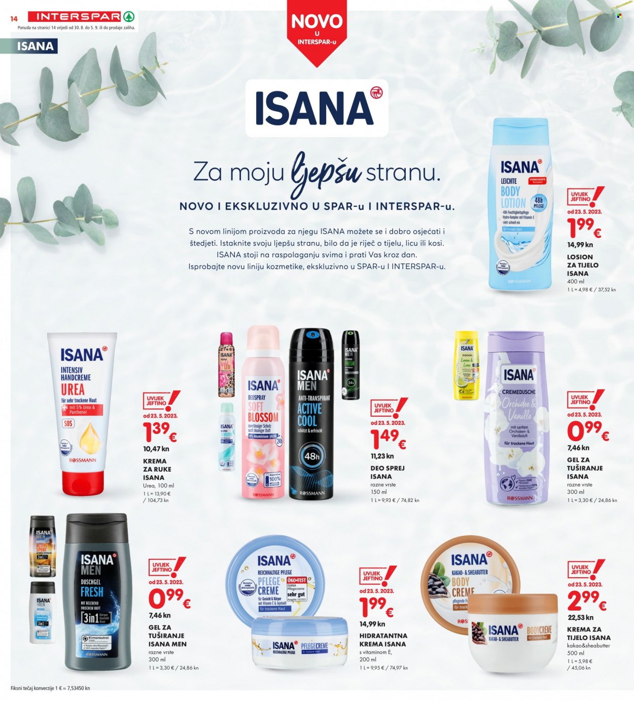 INTERSPAR katalog - 30.08.2023. - 05.09.2023. Stranica 14