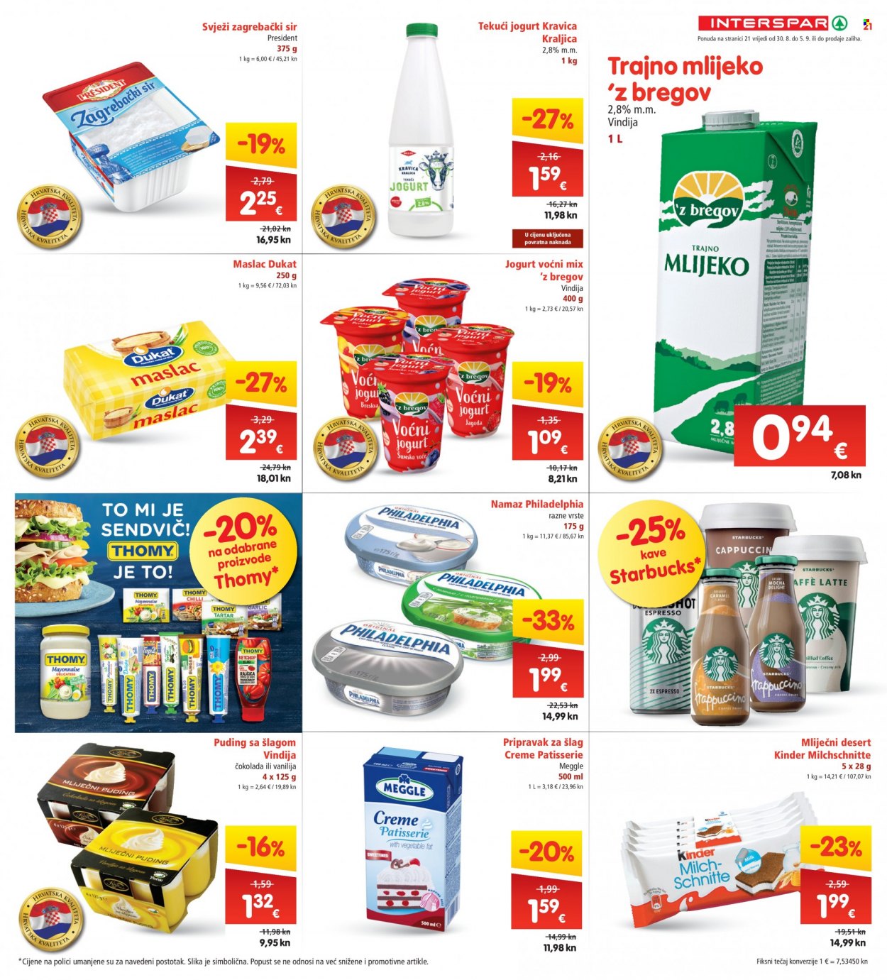 INTERSPAR katalog - 30.08.2023. - 05.09.2023. Stranica 21