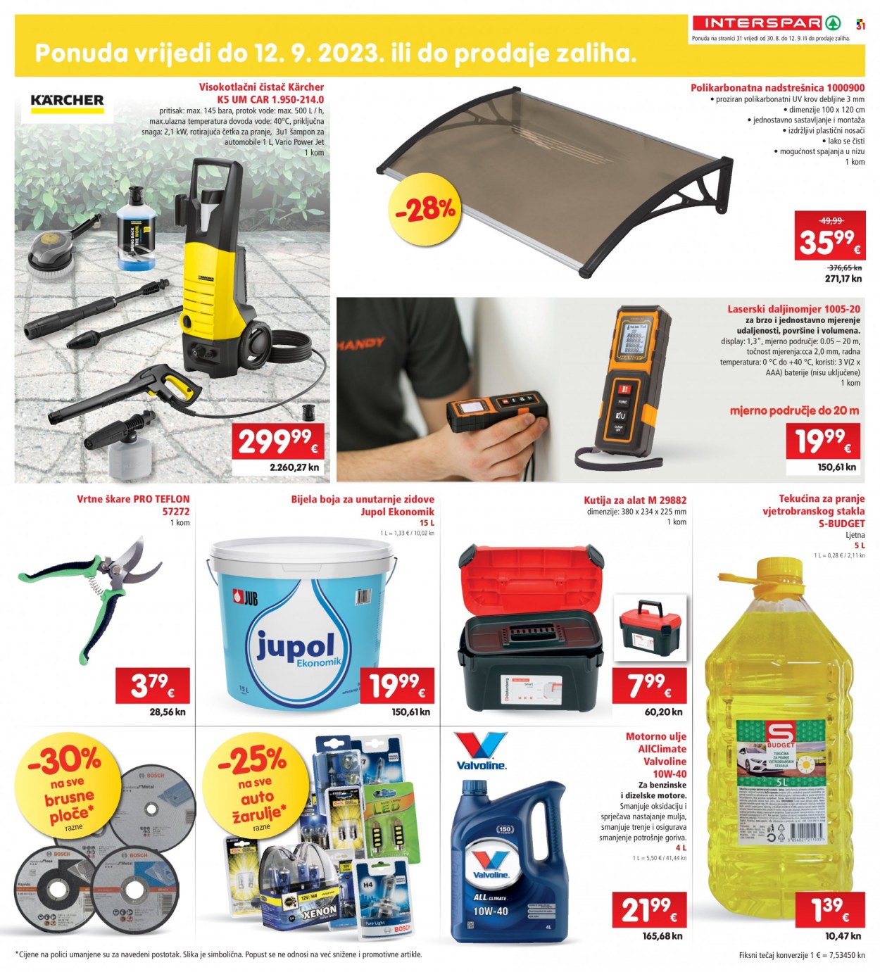 INTERSPAR katalog - 30.08.2023. - 05.09.2023. Stranica 31