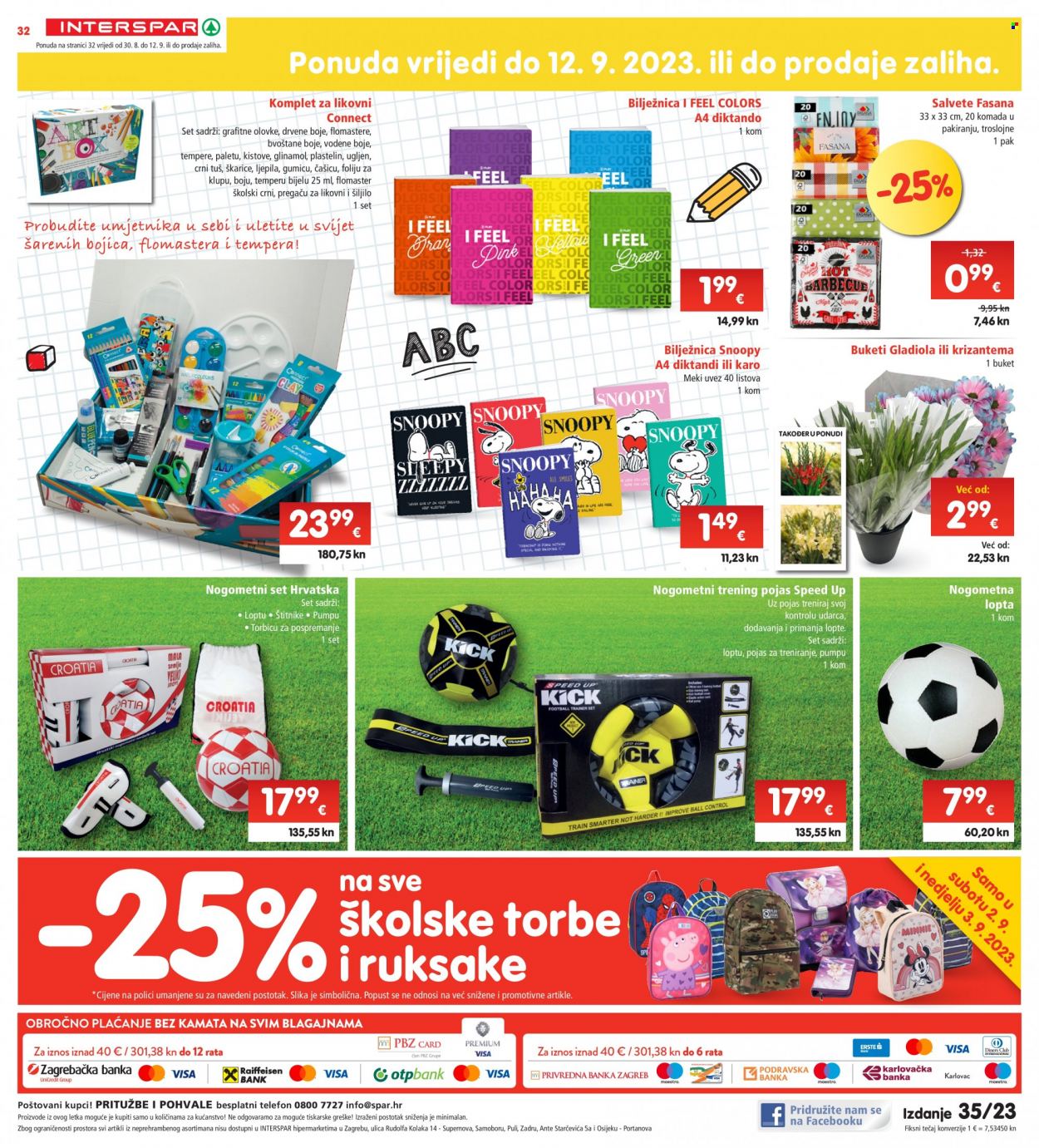 INTERSPAR katalog - 30.08.2023. - 05.09.2023. Stranica 32