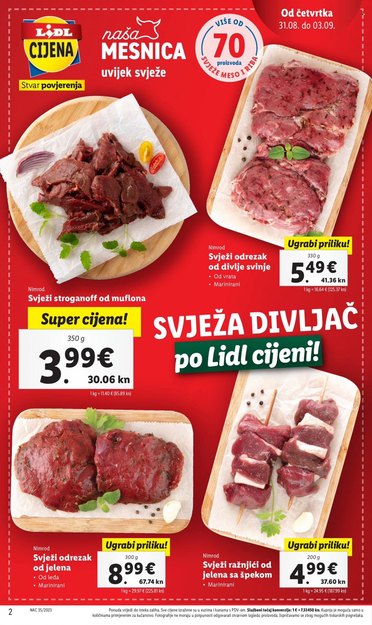 Lidl katalog - 31.08.2023. - 03.09.2023. Stranica 2