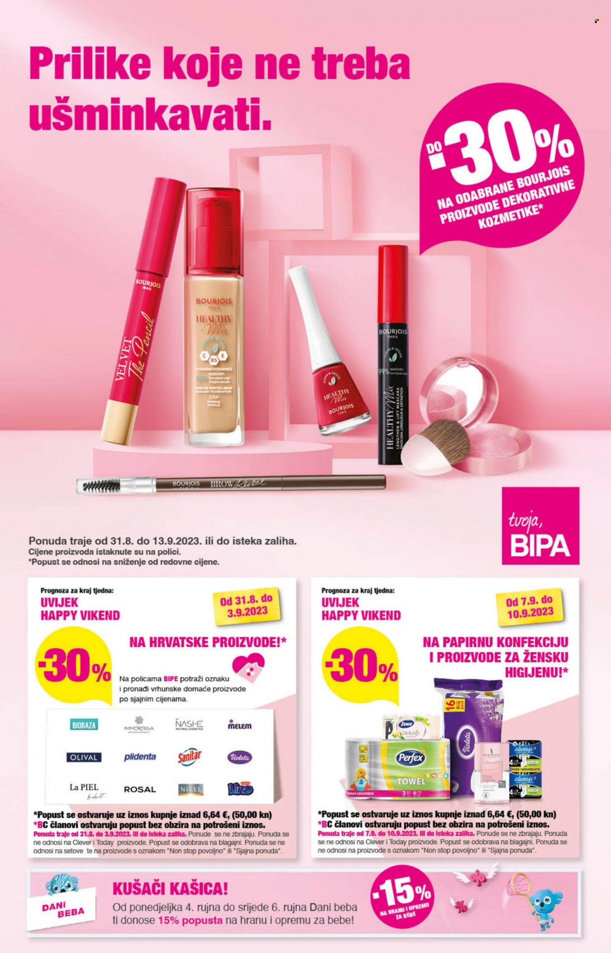 Bipa katalog - 31.08.2023. - 13.09.2023. Stranica 1