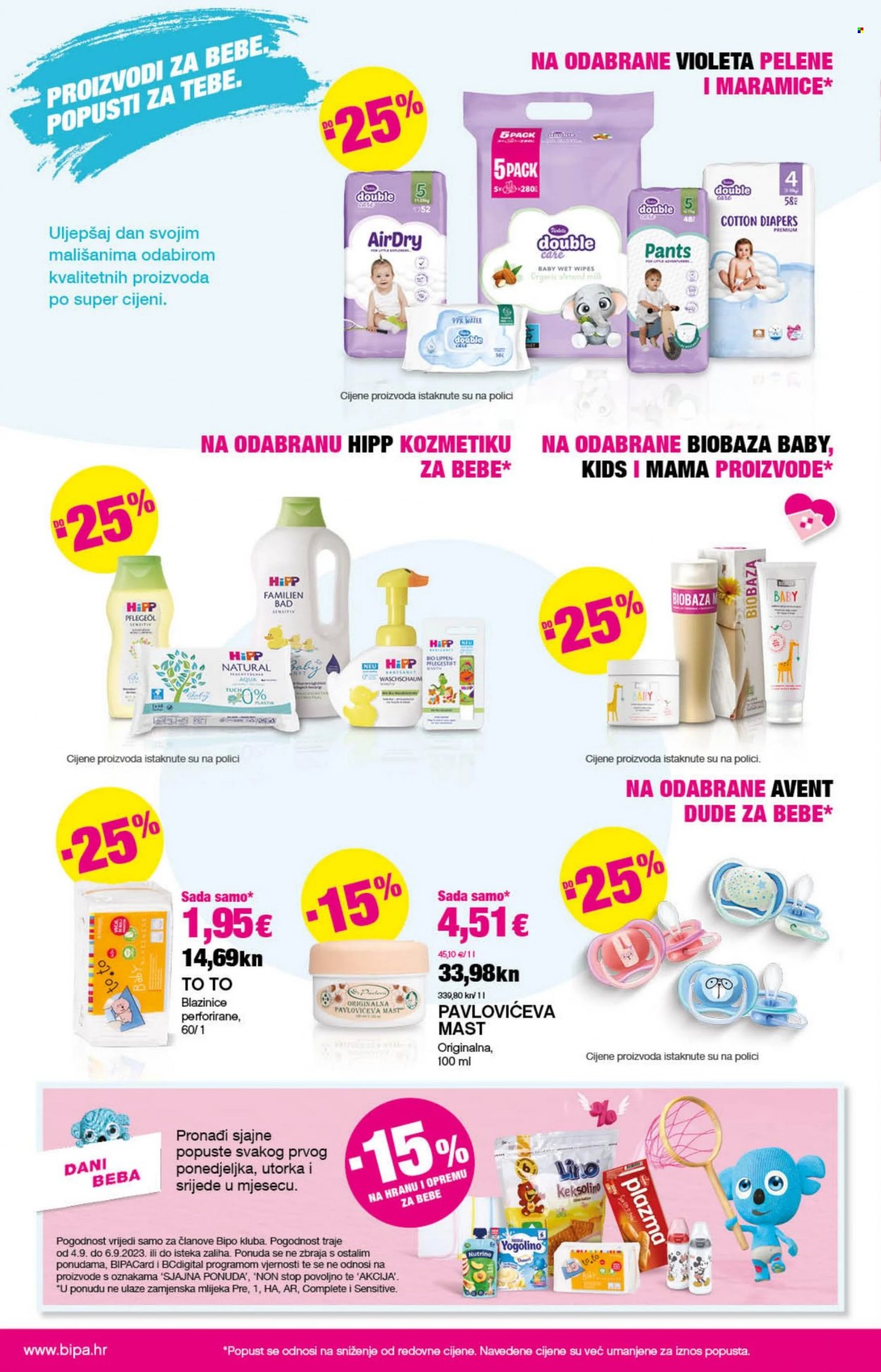 Bipa katalog - 31.08.2023. - 13.09.2023. Stranica 14