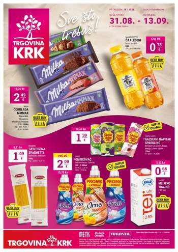Trgovina KRK katalog - 31.08.2023. - 13.09.2023.