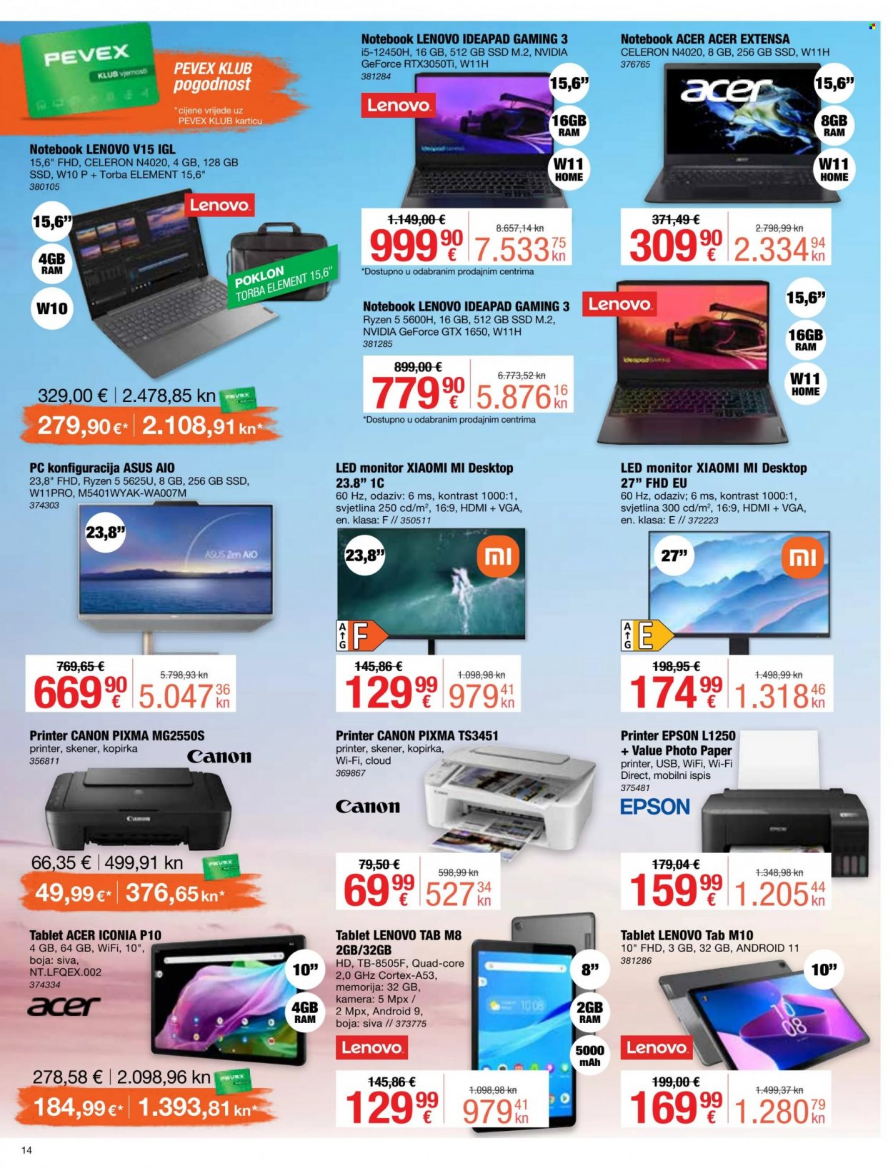 Pevex katalog - 31.08.2023. - 25.09.2023. Stranica 14