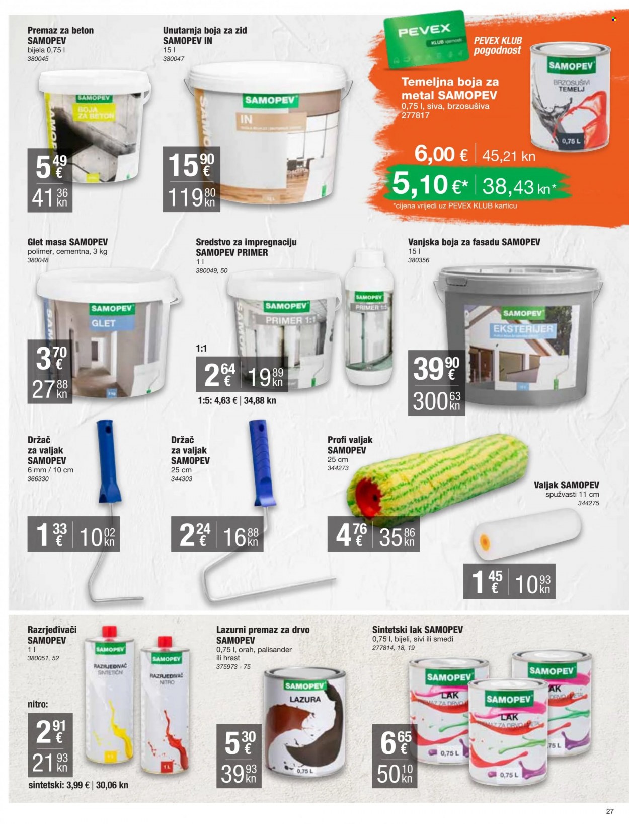 Pevex katalog - 31.08.2023. - 25.09.2023. Stranica 27