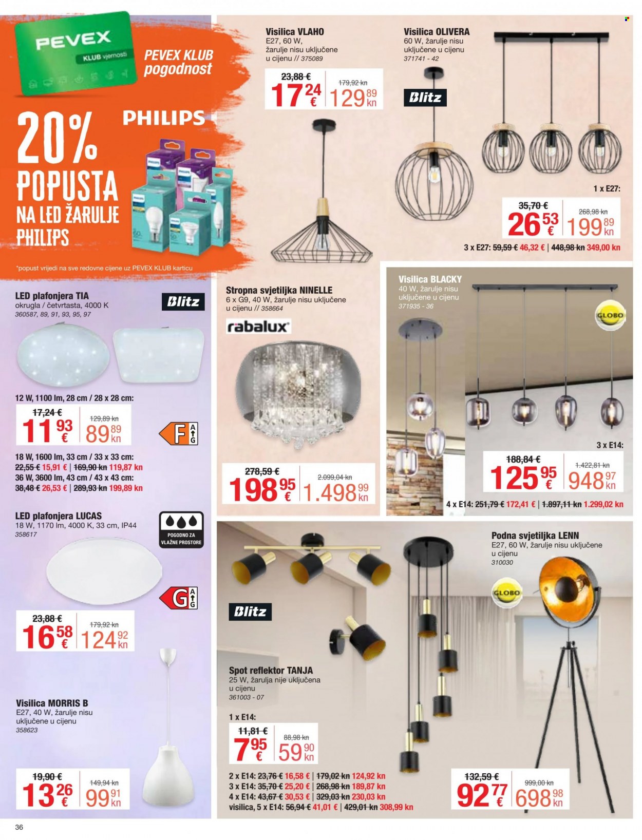 Pevex katalog - 31.08.2023. - 25.09.2023. Stranica 36