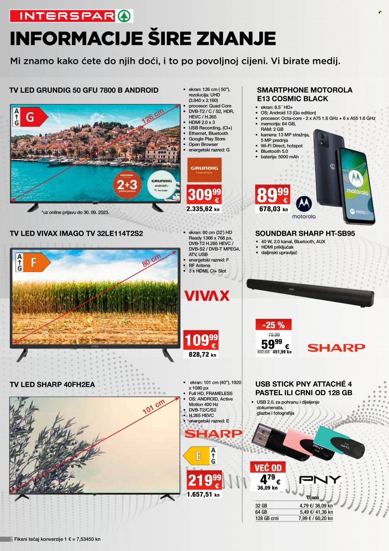 INTERSPAR katalog - 30.08.2023. - 19.09.2023. Stranica 2