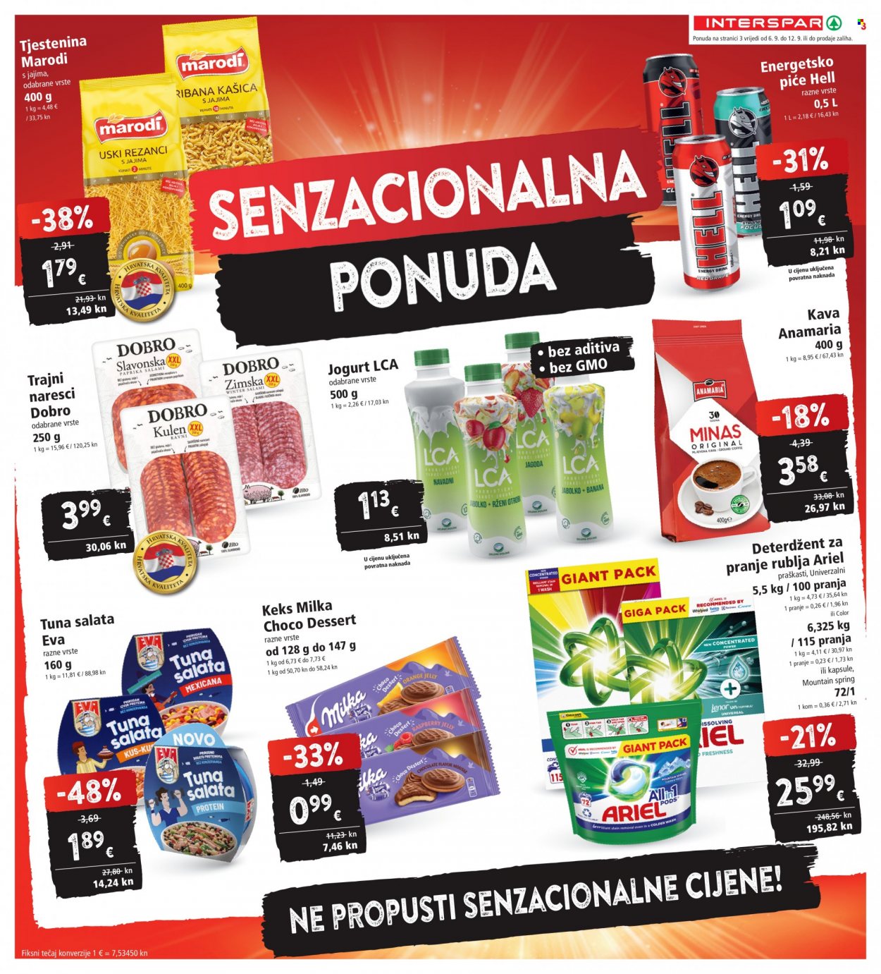 INTERSPAR katalog - 06.09.2023. - 12.09.2023. Stranica 3