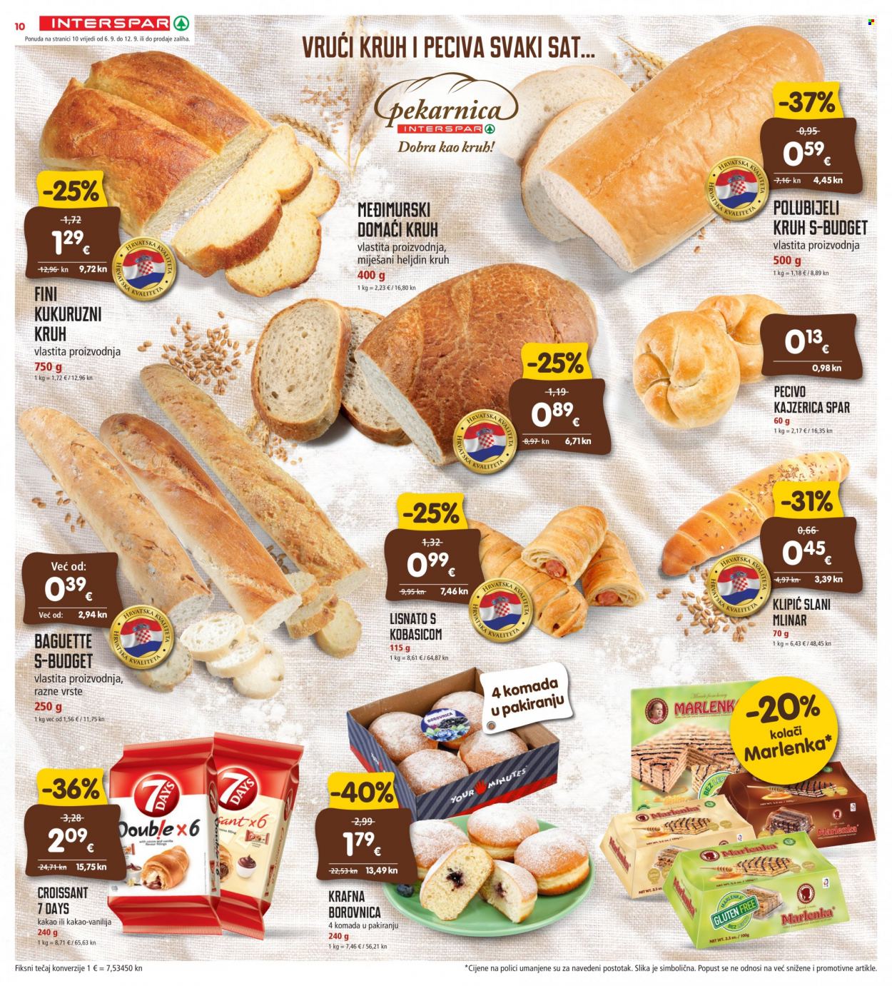 INTERSPAR katalog - 06.09.2023. - 12.09.2023. Stranica 10