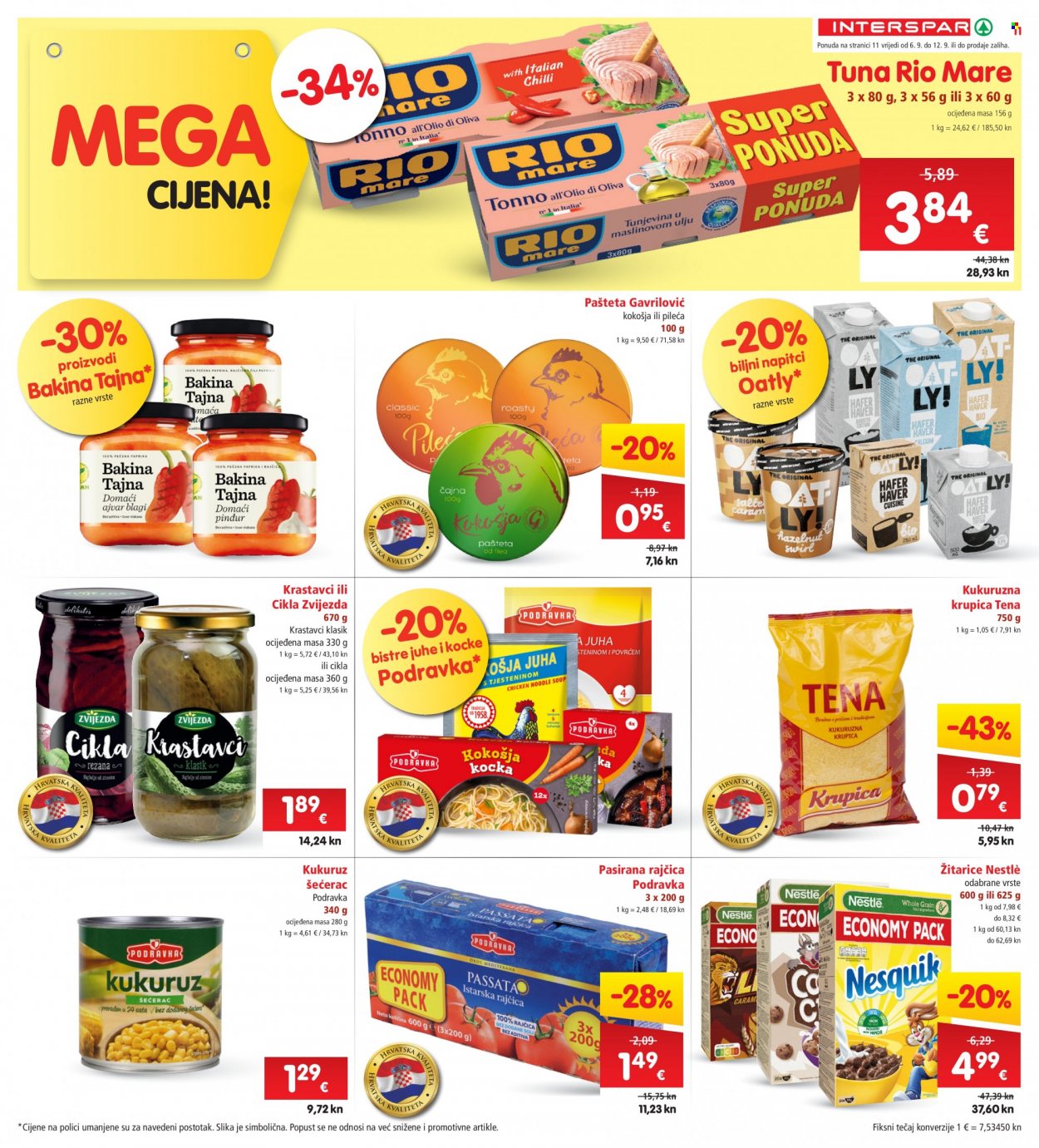 INTERSPAR katalog - 06.09.2023. - 12.09.2023. Stranica 11