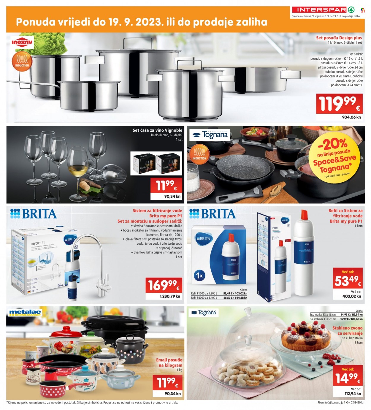 INTERSPAR katalog - 06.09.2023. - 12.09.2023. Stranica 21