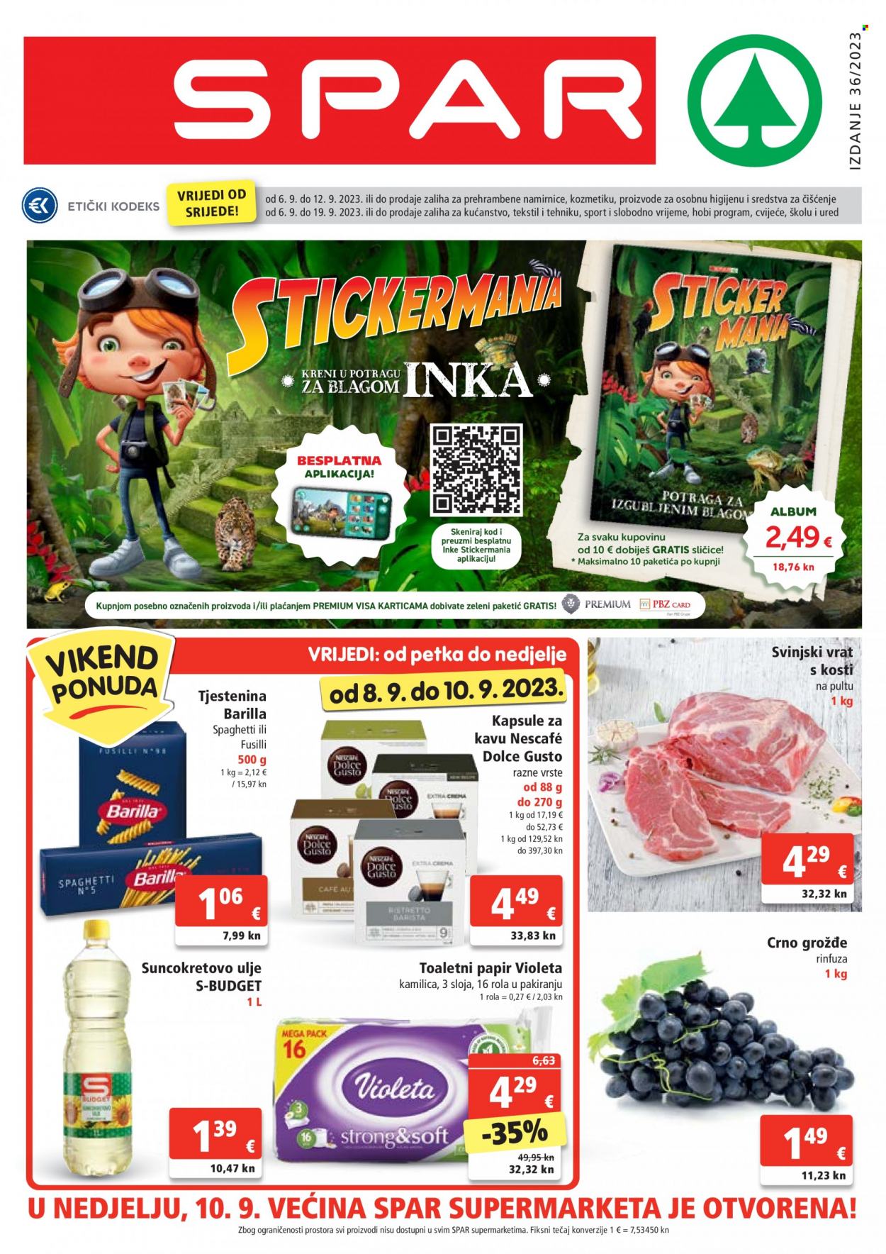 SPAR katalog - 06.09.2023. - 12.09.2023. Stranica 1
