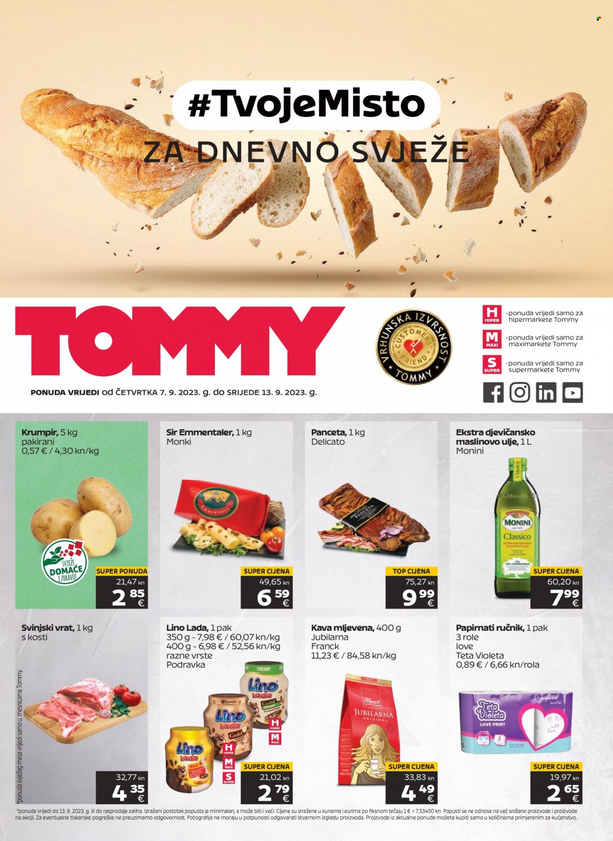 Tommy katalog - 07.09.2023. - 13.09.2023. Stranica 1