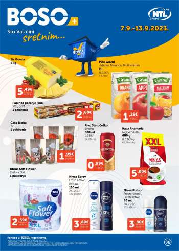 Boso katalog - 07.09.2023. - 13.09.2023.