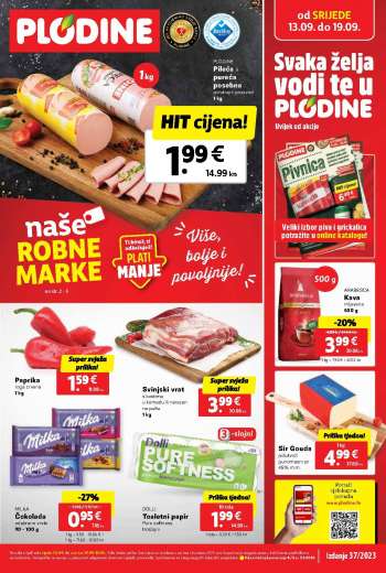 Plodine katalog - 13.09.2023. - 19.09.2023.