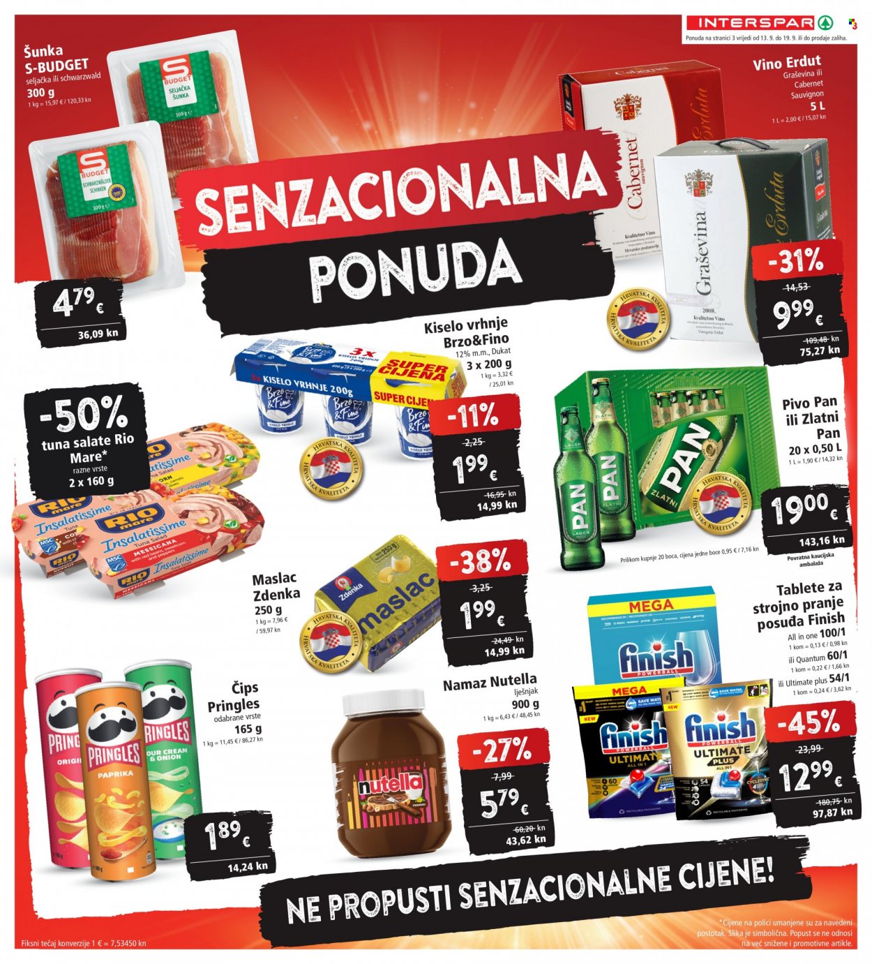 INTERSPAR katalog - 13.09.2023. - 19.09.2023. Stranica 3