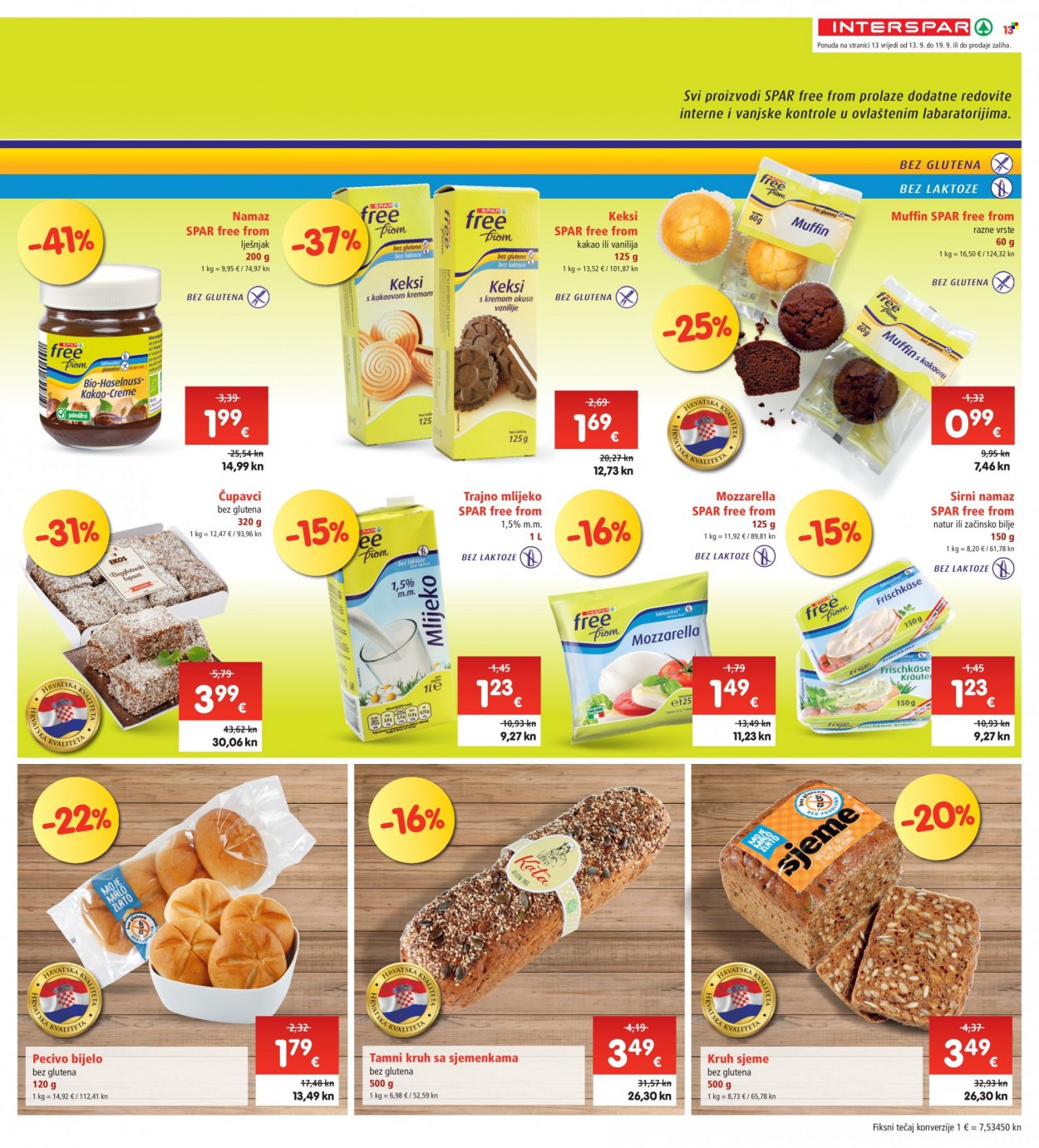 INTERSPAR katalog - 13.09.2023. - 19.09.2023. Stranica 13