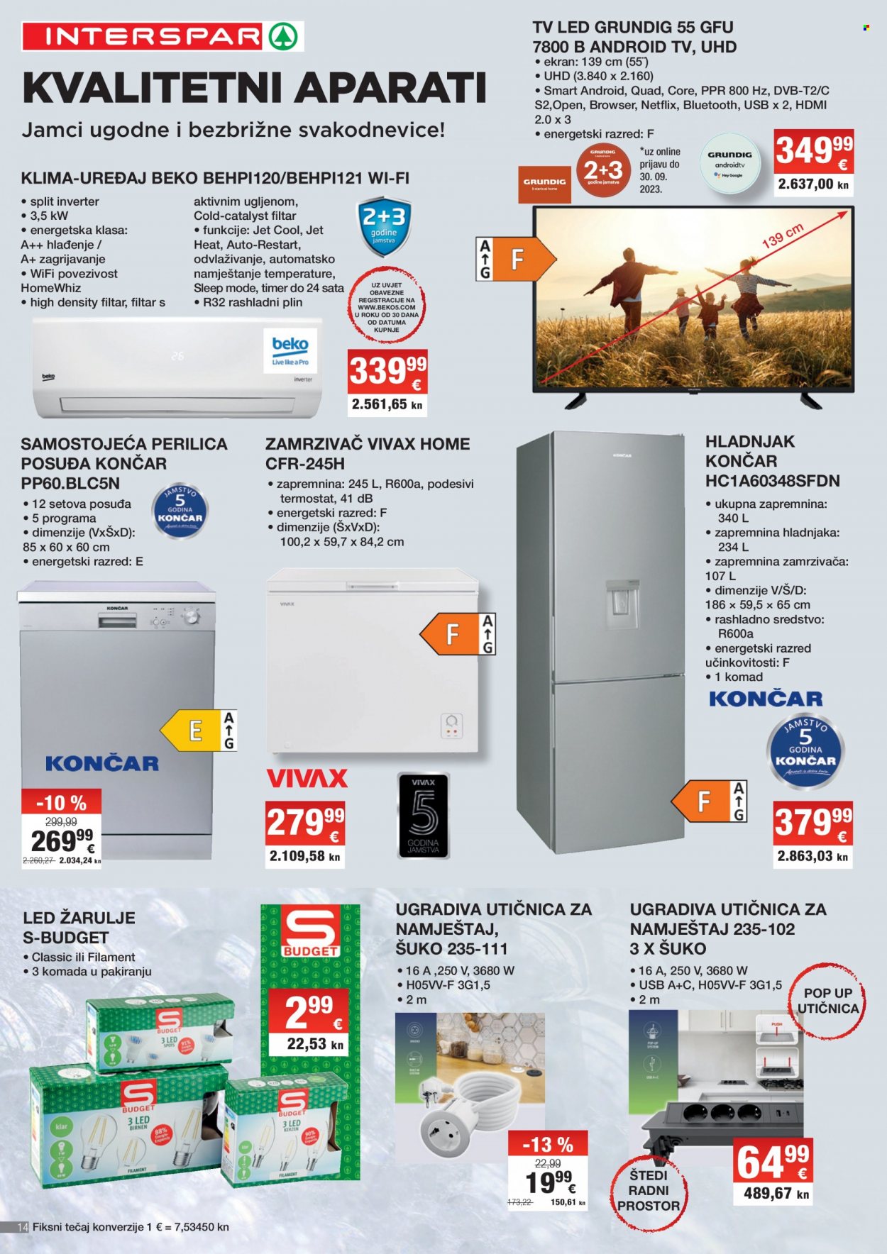 INTERSPAR katalog - 13.09.2023. - 03.10.2023. Stranica 14