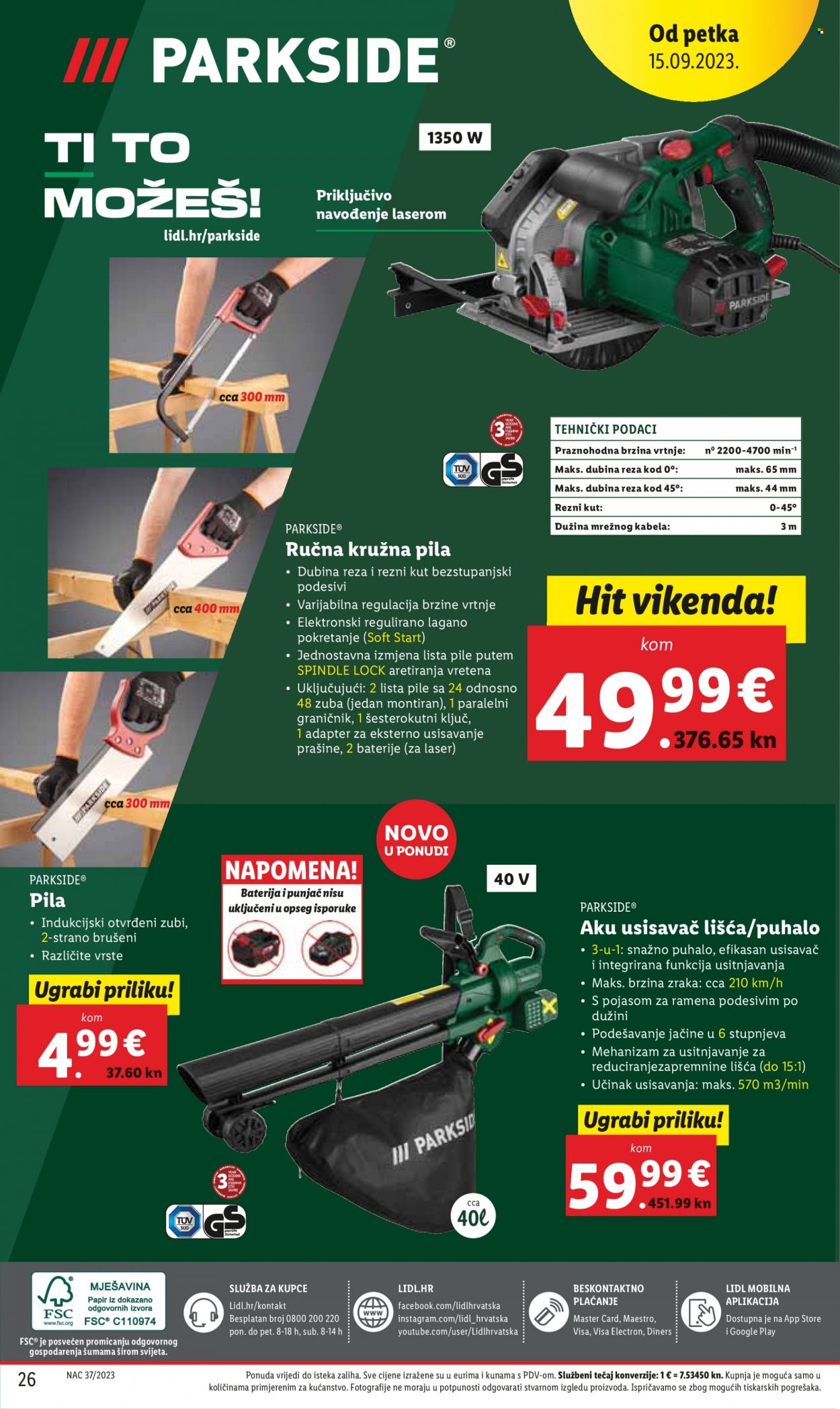 Lidl katalog - 14.09.2023. - 17.09.2023. Stranica 26
