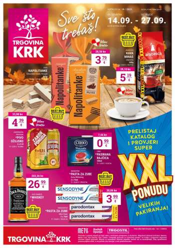 Trgovina KRK katalog - 14.09.2023. - 27.09.2023.