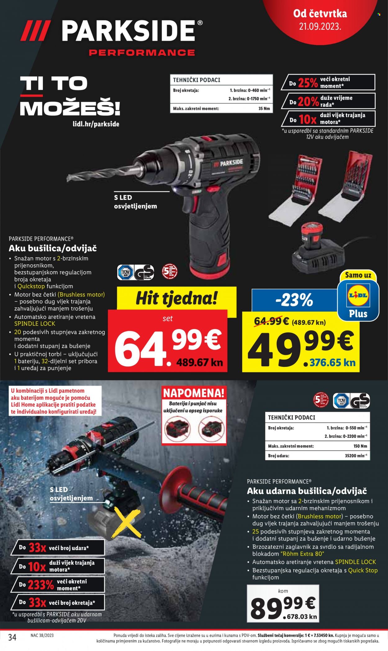 Lidl katalog - 18.09.2023. - 24.09.2023. Stranica 34