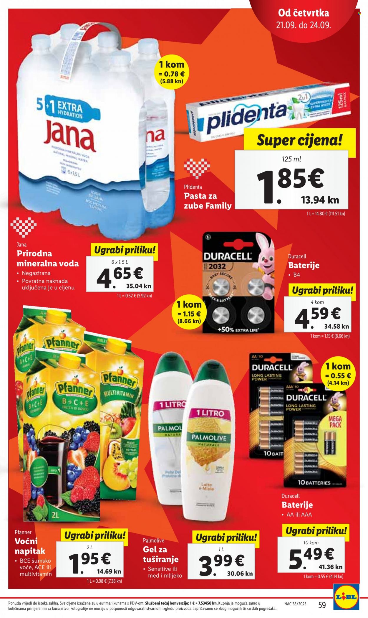 Lidl katalog - 18.09.2023. - 24.09.2023. Stranica 59