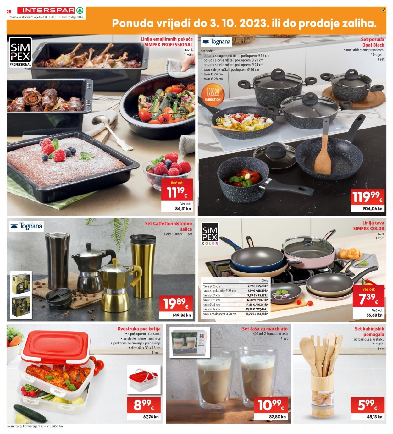 INTERSPAR katalog - 20.09.2023. - 26.09.2023. Stranica 28
