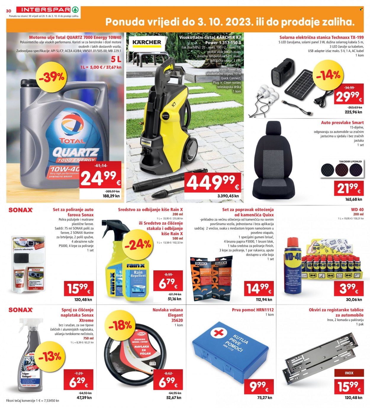 INTERSPAR katalog - 20.09.2023. - 26.09.2023. Stranica 30