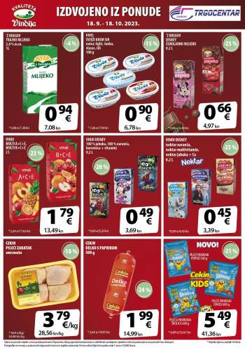 Trgocentar katalog - 18.09.2023. - 18.10.2023.