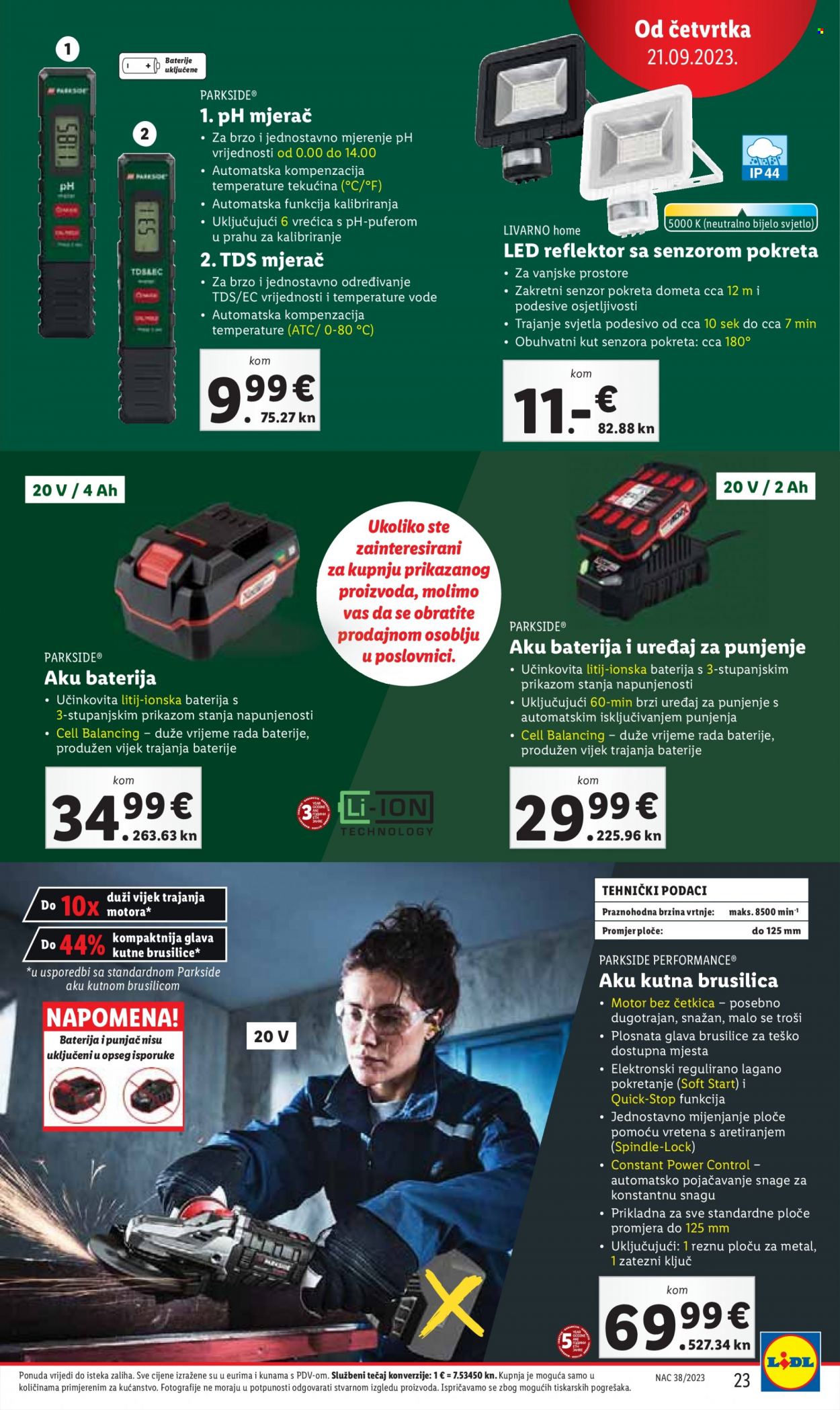 Lidl katalog - 21.09.2023. - 24.09.2023. Stranica 23