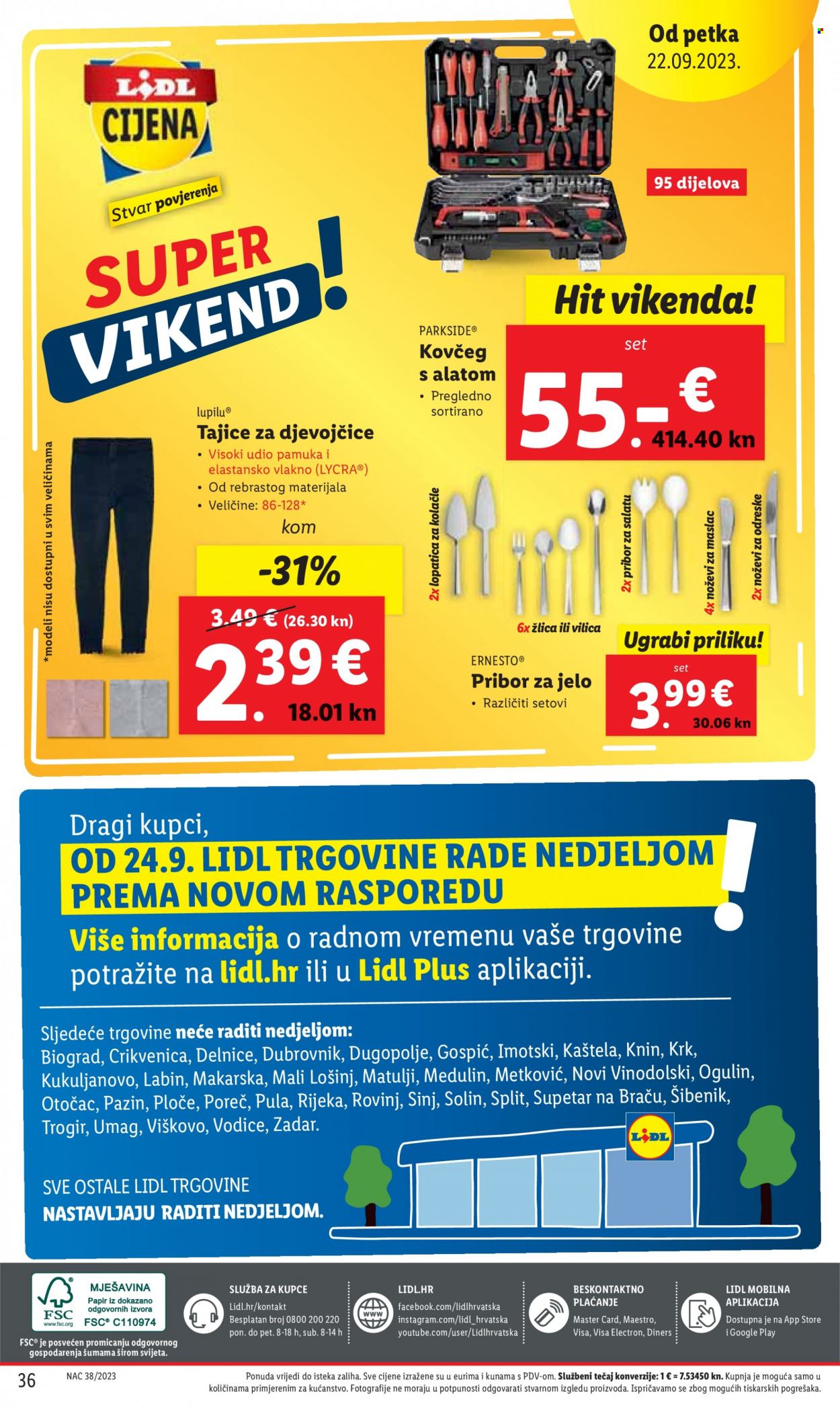 Lidl katalog - 21.09.2023. - 24.09.2023. Stranica 36