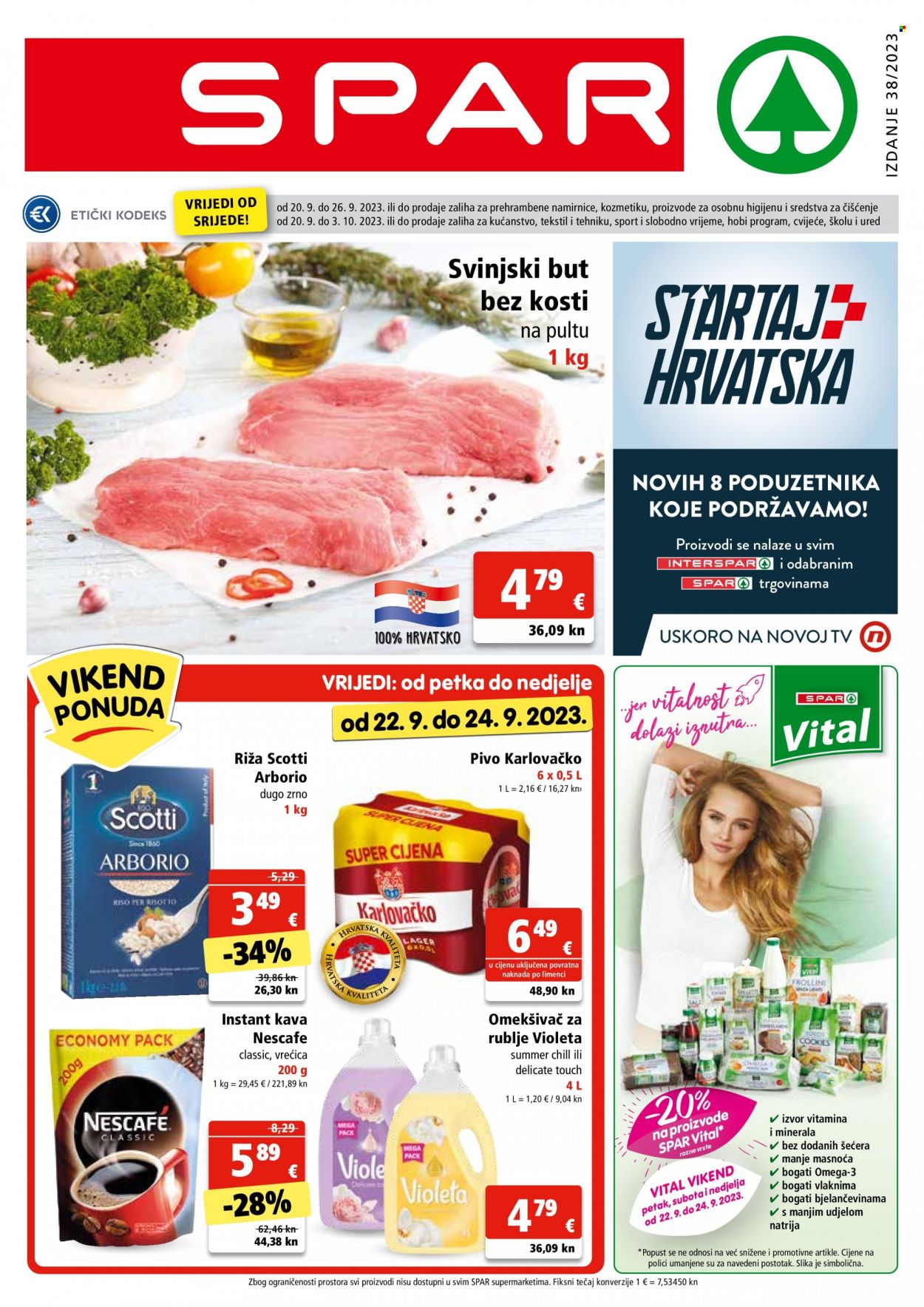 SPAR katalog - 20.09.2023. - 26.09.2023. Stranica 1