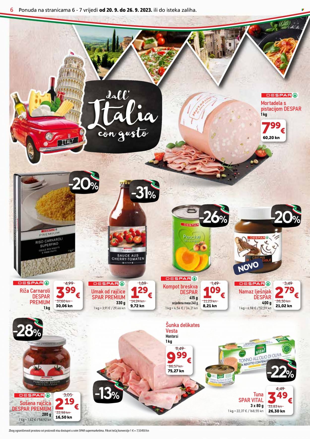 SPAR katalog - 20.09.2023. - 26.09.2023. Stranica 6