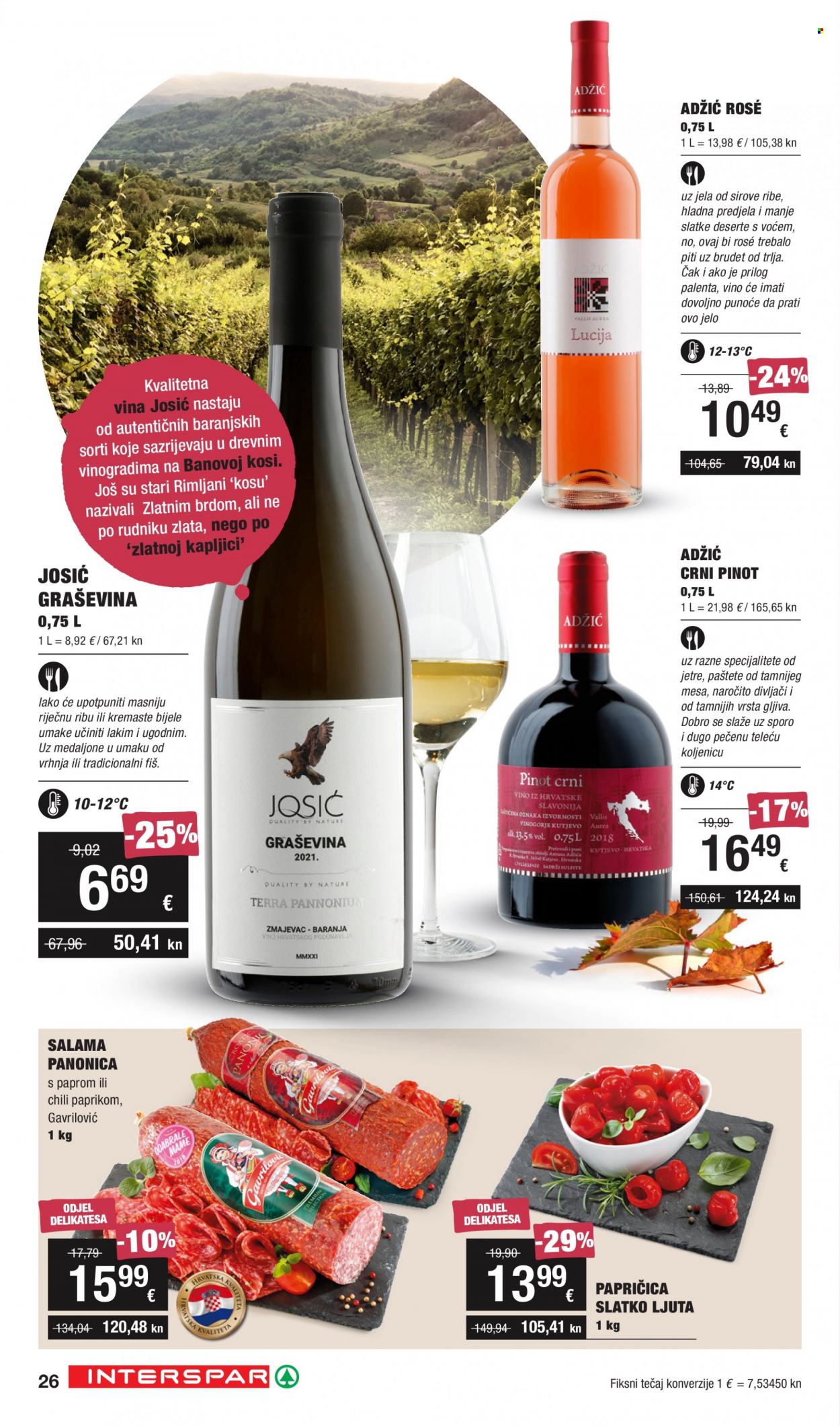 INTERSPAR katalog - 21.09.2023. - 11.10.2023. Stranica 26