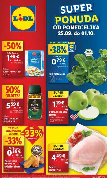 Lidl katalog - 25.09.2023. - 01.10.2023.