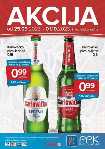 PPK Bjelovar katalog - 25.09.2023. - 01.10.2023.