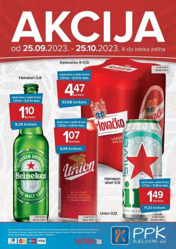 PPK Bjelovar katalog - 25.09.2023. - 25.10.2023.