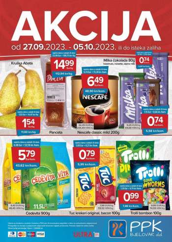 PPK Bjelovar katalog - 27.09.2023. - 05.10.2023.